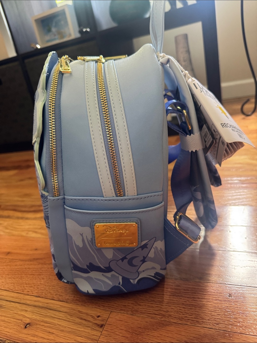NWT Loungefly Disney Fantasia Light Up Mini Backpack - Picture 14 of 16
